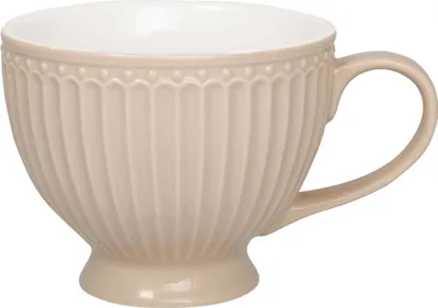 Produktbild von Greengate Alice Teetasse creamy fudge 0,4 l