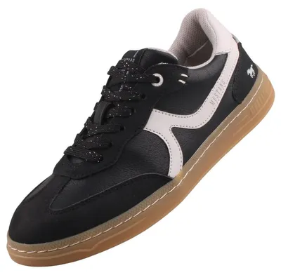 Produktbild von Mustang Damen Low Sneaker Low Top 1511303 Schwarz