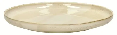Zdjęcie produktu dla Talerz deserowy Pomax z porcelany, kolor beżowy, średnica 20,6 cm, wysokość 2,6 cm