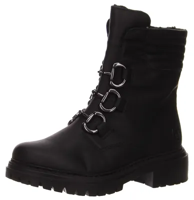 Produktbild von Rieker Schnür-,Zug-u.Schnallenstiefel in schwarz, Gr. 36