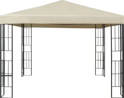Produktbild von vidaXL Pavillon 3×3 m Creme