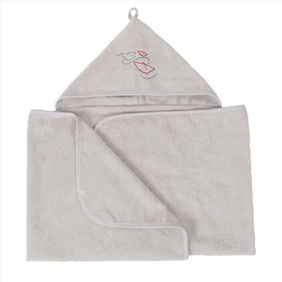 Produktbild von Baby Bademantel 140x70 MAXI JUNIOR aschgrau