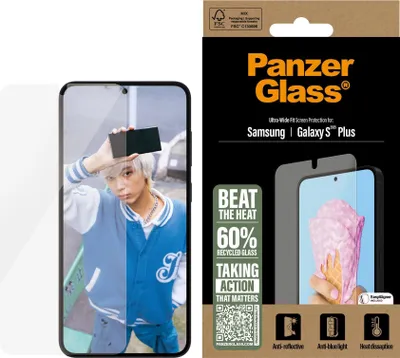 Zdjęcie produktu dla PanzerGlass ® All-in-One Screen Protector Samsung Galaxy S25+ | S24+ | Ultra Wide Fit