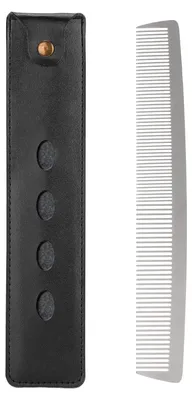 Produktbild von Professioneller Haarschnitt-Frisierkämme aus Edelstahl mit feinen Zähnen für den Haarschnitt im Salon