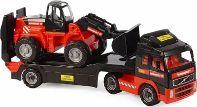 Produktbild von Polesie Mammoet Volvo LKW mit Lader 80x20x35 cm 1450637