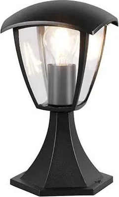 Produktbild von Trio 563260132 Venta E27 Pfosten Schwarz Matt IP44