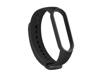 Obrázek produktu pro Silikonový řemínek pro Xiaomi Mi Band 5 / Mi Band 6 - černý