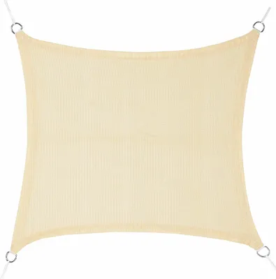 Zdjęcie produktu dla Markiza Faura Beige 3,6 x 3,6 m w kratkę