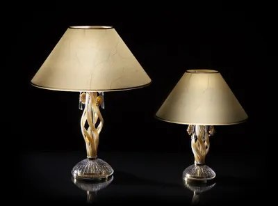 Produktbild von Tischleuchte Antik Stil Kronleuchte Tisch Lampe Leuchte Lampen Kristall Leuchten
