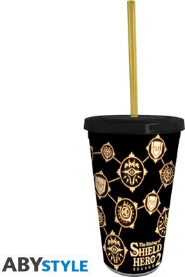 Zdjęcie produktu dla Kubek z słomką The Shield Hero (470 ml)