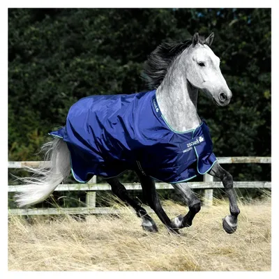 Produktbild von Smartex Rain Pony - Blau/Regendecke-Weidedecke, Größe: 120