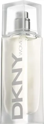 A clear, front-facing studio shot of a DKNY Women Energizing 2011 eau de Parfum bottle.