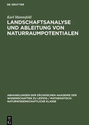 Produktbild von Landschaftsanalyse und Ableitung von Naturraumpotentialen