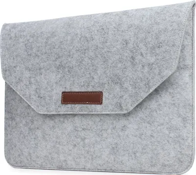 Produktbild von Mobigear Envelope Filz Laptop Sleeve 12 Zoll Laptop Hülle - Grau