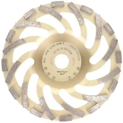 Produktbild von PRODIAMANT Diamantschleiftopf 180mm für Beton, Granit ST81 Turbo