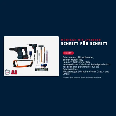 Produktbild von ABUS PR2600 Panzerriegel, mit Zylinder EC550 30/60, Querriegel, Weiß