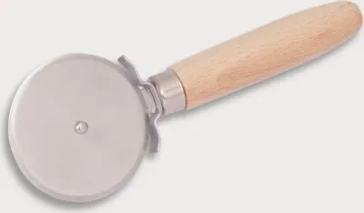 Produktbild von Pizzaschneider, aus Holz 19 cm