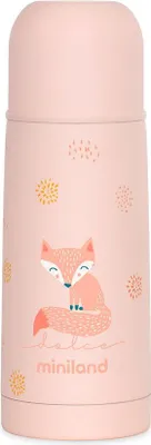 Immagine prodotto di Pallone isolato in acciaio inox Miniland Silky Thermos 350