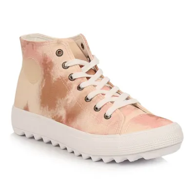 Produktbild von Big Star Turnschuhe für Frauen Shelomi beige-rosa 41