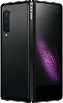 Produktbild von Samsung Galaxy Fold SM-F907, 18,5 cm (7.3"), 2152 x 1536 Pixel, 12 GB, 512 GB, 12 MP, Schwarz