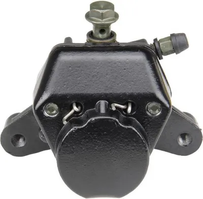 Image de Etrier de frein arrière 1 piston noir pour Peugeot Jet Force Ludix Speedfight 1 2 / Suzuki Katana / Derbi (pour frein AJP)