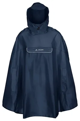 Productafbeelding van VAUDE Valdipino Regenponcho, fietsponcho, waterdicht en lichtgewicht – Maat M