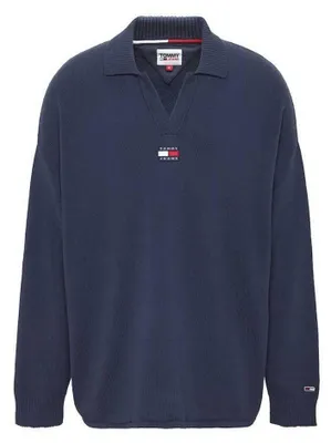 Produktbild von Tommy Jeans - Pullover Top für Herren, Leicht NA561 (M) (Dunkles Marineblau)