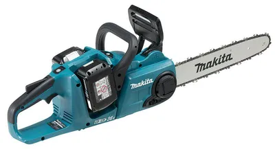 Image de Tronçonneuse MAKITA DUC353RF2 36V 2x18V LXT 35 cm avec 2 batteries 18V 3Ah et chargeur rapide
