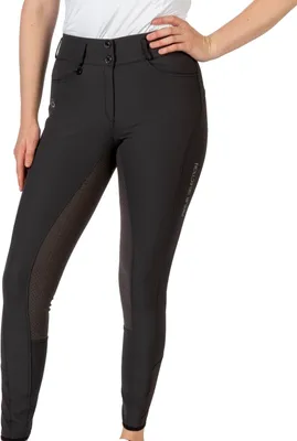 Produktbild von Pikeur Reithose Damen Midwaist Fullgrip HW 2023 Vollbesatzreithose Licorice