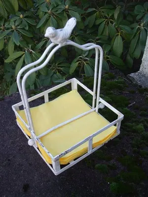 Produktbild von Dekorativer Serviettenhalter, Serviettenständer, Ablage, Eisen, weiß