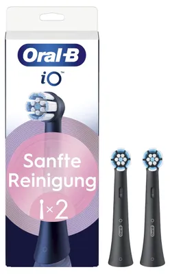 Produktbild von Oral-B DAM-0050386, 2 Stück(e), Schwarz, Deutschland, Oral-B, Oral-B iO Electric Toothbrushes, 50 mm