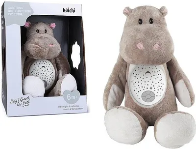 Obrázok produktu pre Plyšový hroch s projektorom