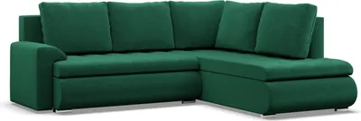 Produktbild von Rechts Ecksofa mit Schlaffunktion Foresta, Ottomane, Dunkelblau