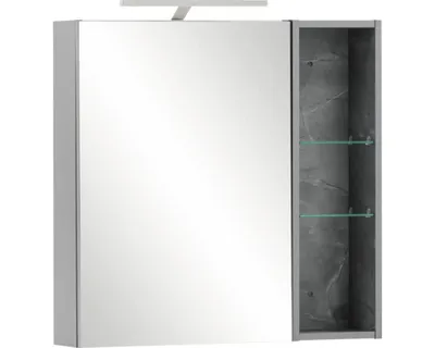 Produktbild von Möbelpartner LED Spiegelschrank Alessio 154915 Breite 71 cm