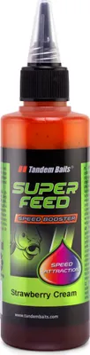 Produktbild von Tandem Baits SuperFeed Speed Booster Strawberry Cream Karpfen | Karpfen Angeln ohne Mühe | Köder zum Große-Fische-Angeln | Karpfenzubehör für Profis & Hobby-Angler 100 ml