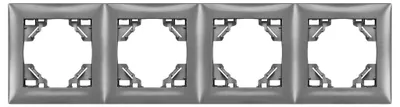 Immagine prodotto di Placca Quadrupla Per Prese Toolight Oste Jnh016-4F Grey