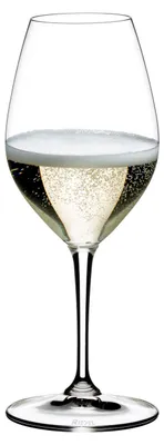 Produktbild von Riedel Vorteilsset 4 x 2 Gläser VINUM CHAMPAGNER WEINGläser 6416/58 und 4 EKM Living Trinkhalme aus Edelstahl