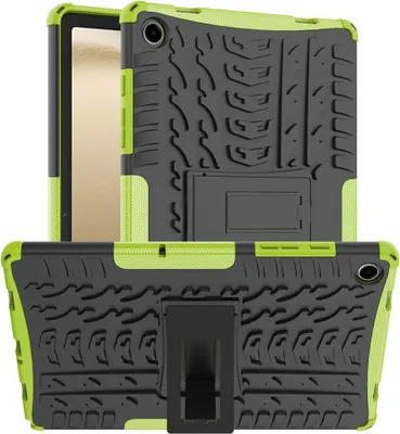 Produktbild von Samsung Galaxy Tab A11 Plus / Tab A9 Plus Hülle - Coverup Panzer Back Cover mit Ständer - Grün