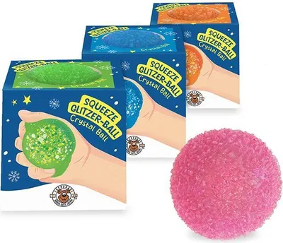 Obrázok produktu pre Trendhaus Handelsgesellschaft MM SF Squeeze trblietavá lopta, 4 12