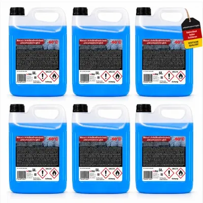Produktbild von Scheibenfrostschutz KONZENTRAT bis -60 °C Scheibenwischwasser 30 L Kanister 6 x 5 L