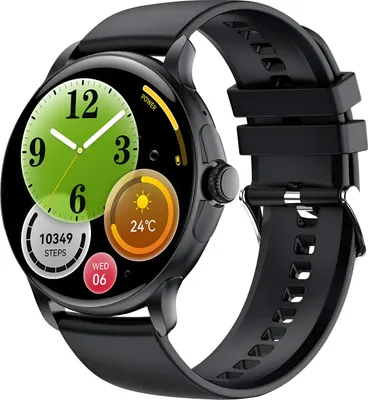 Produktbild von Avizar, Smartwatch AMOLED BT5.3 IP67 Sport Titmo O150 robust, Schwarz