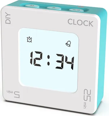 Produktbild von Individuell anpassbarer Klapp-Timer, Vibrations-Wecker und Countdown-Uhr, für Lernen und Haushalt, mit einstellbarer Alarmfunktion