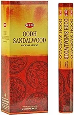 Immagine prodotto di HEM Incenso Oodh Sandalo - 120 bastoncini
