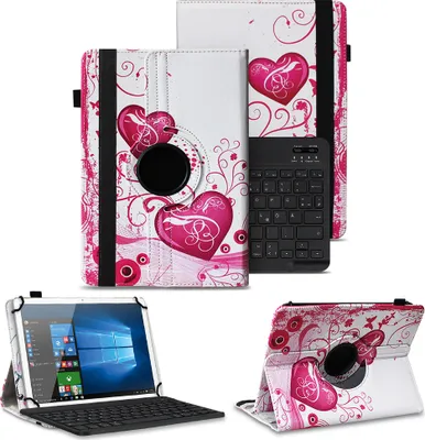 Produktbild von Schutzhülle für XGODY P60 / P60 Pro Bluetooth Tasche 360 Drehbar QWERTZ TastaturFarben:Motiv 6