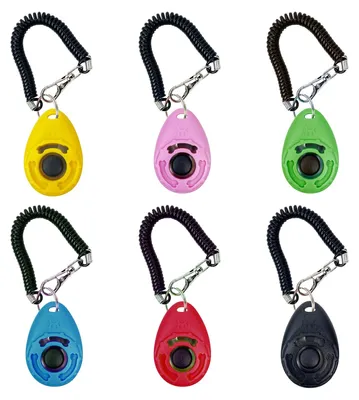 Productafbeelding van 6-delige set hondentrainingshulpmiddelen met clicker