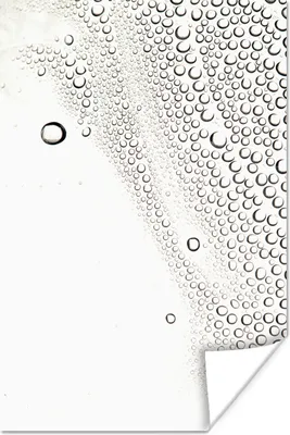 Produktbild von MuchoWow® Poster Tropfen bilden sich auf einem Glas 40x60 cm - Plakate für die Wand - Poster Babyzimmer