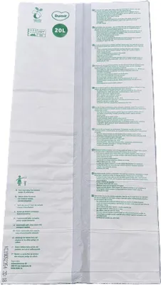 Obrázok produktu pre Dumil - Dumilvrece na odpadky GFT, 16 mikrónov, 20 l, rolka po 8 kusoch, zelená