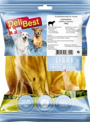 Produktbild von DeliBest F1190150, Snacks, Hund, Lamm, 150 g