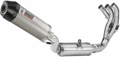 Obrázek produktu pro Kompletní oválný titanový výfuk MIVV s karbonovou krytkou pro YAMAHA Tracer 9/GT/GT+