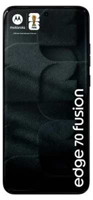 Produktbild von Motorola edge 70 fusion FIFA Edition, 17,2 cm (6.78"), 8 GB, 256 GB, 50 MP, Android 16.0, Schwarz